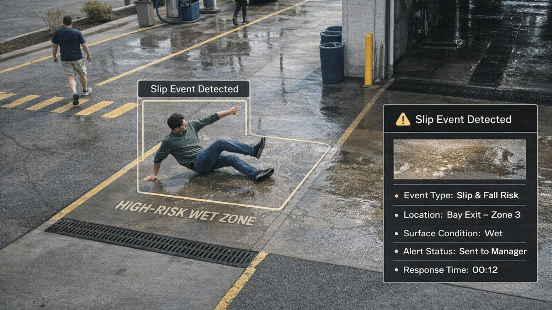 Slip & Fall Detection