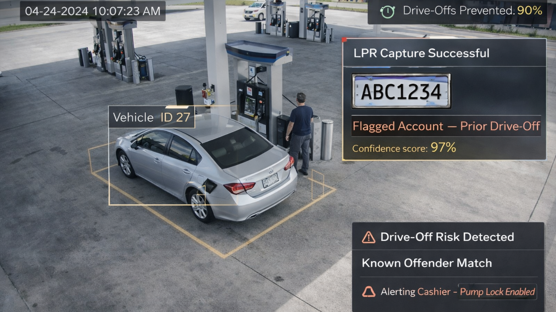 Fuel Drive-Off Prevention