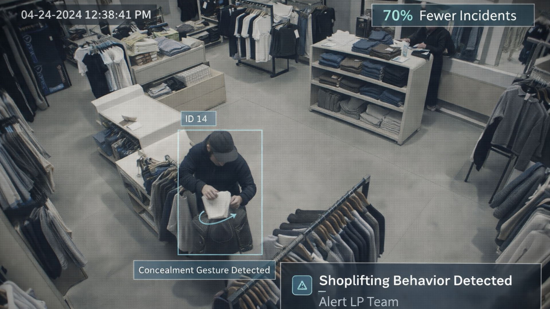 Shoplifting Behavior Detection